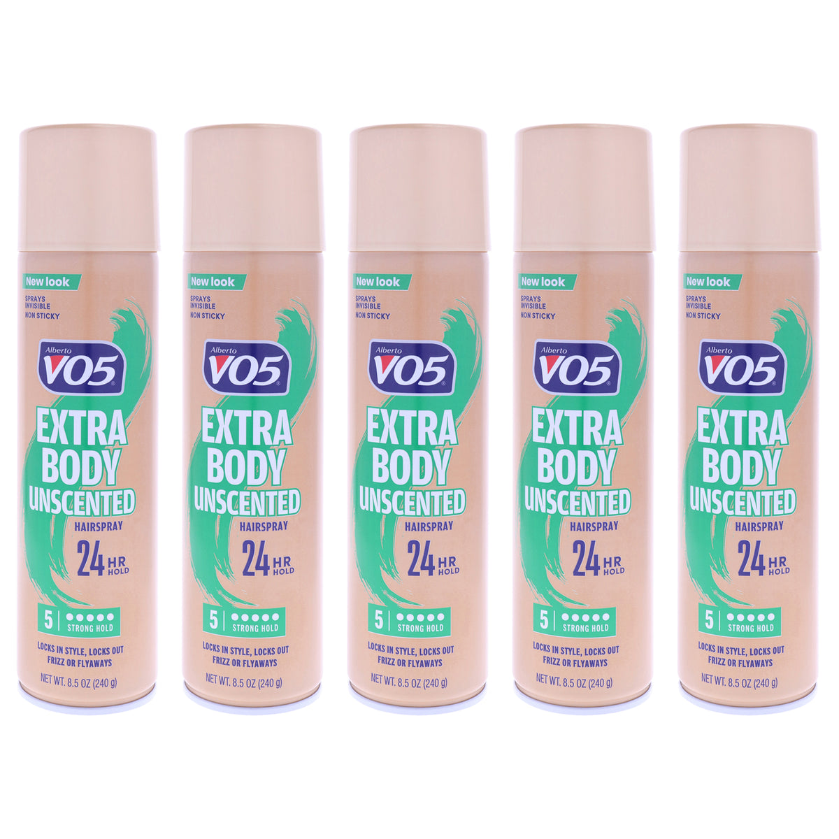 Alberto VO5 Crystal Clear Unscented Hair Spray Unisex Mixed Hair Care Sets 8.5 FL OZ | 250 ML
