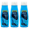 Alberto VO5 3-in-1 Ocean Surge Shampoo Conditioner and Body Wash Unisex Mixed Hair Care Sets 15 OZ | 444 ML