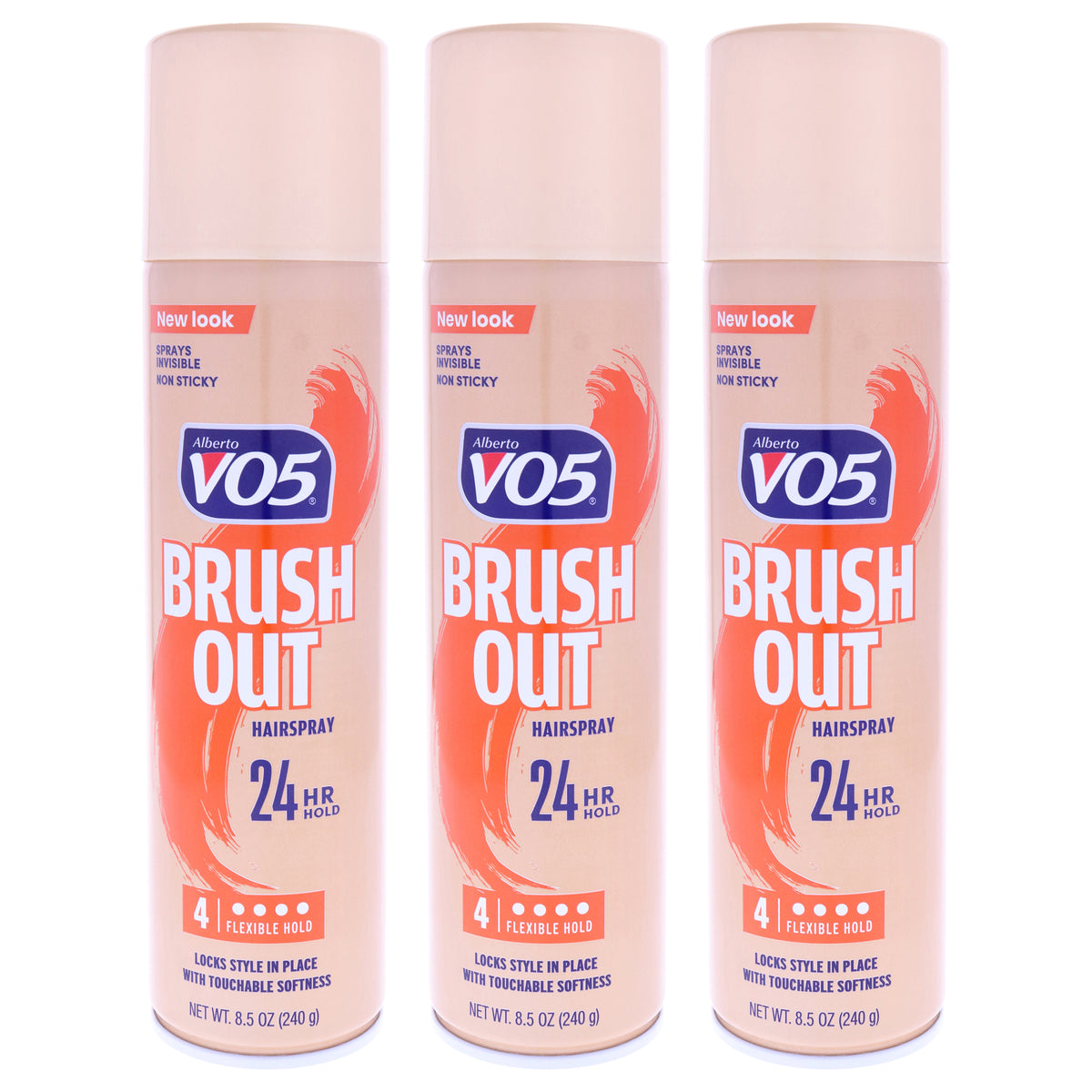 Alberto VO5 Crystal Clear Brush Out Hair Spray Unisex Mixed Hair Care Sets 8.5 FL OZ | 251 ML