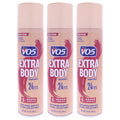Alberto VO5 Crystal Clear Extra Body Hair Spray Unisex Mixed Hair Care Sets 8.5 FL OZ | 251 ML