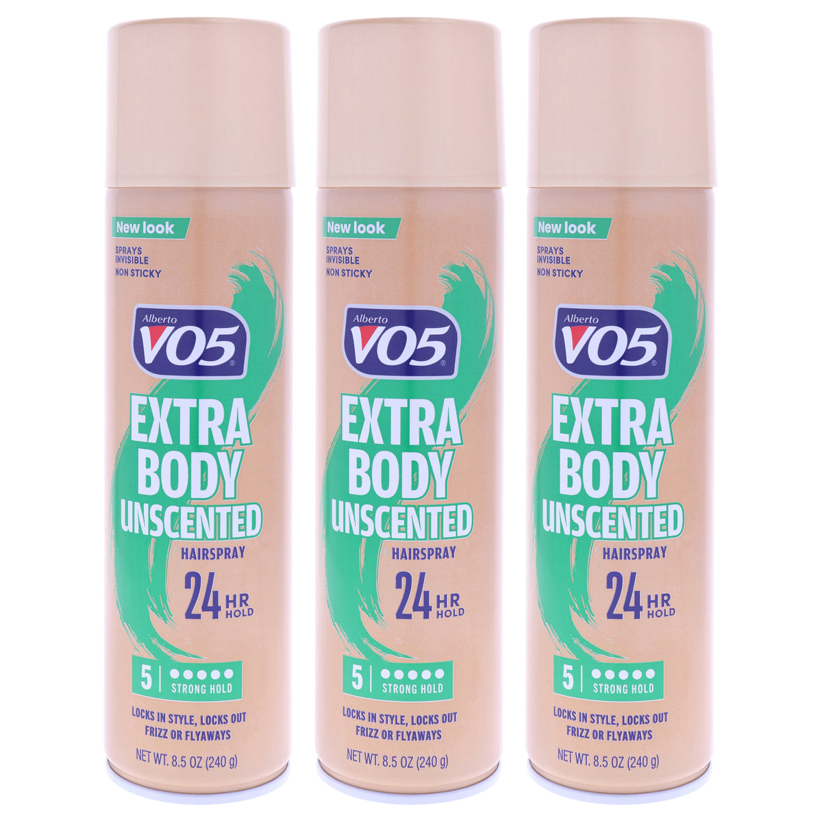 Alberto VO5 Crystal Clear Unscented Hair Spray Unisex Mixed Hair Care Sets 8.5 FL OZ | 251 ML
