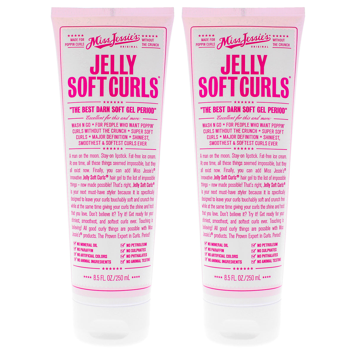 Miss Jessies Jelly Soft Curl Unisex Mixed Hair Care Sets 8.5 FL OZ | 250 ML