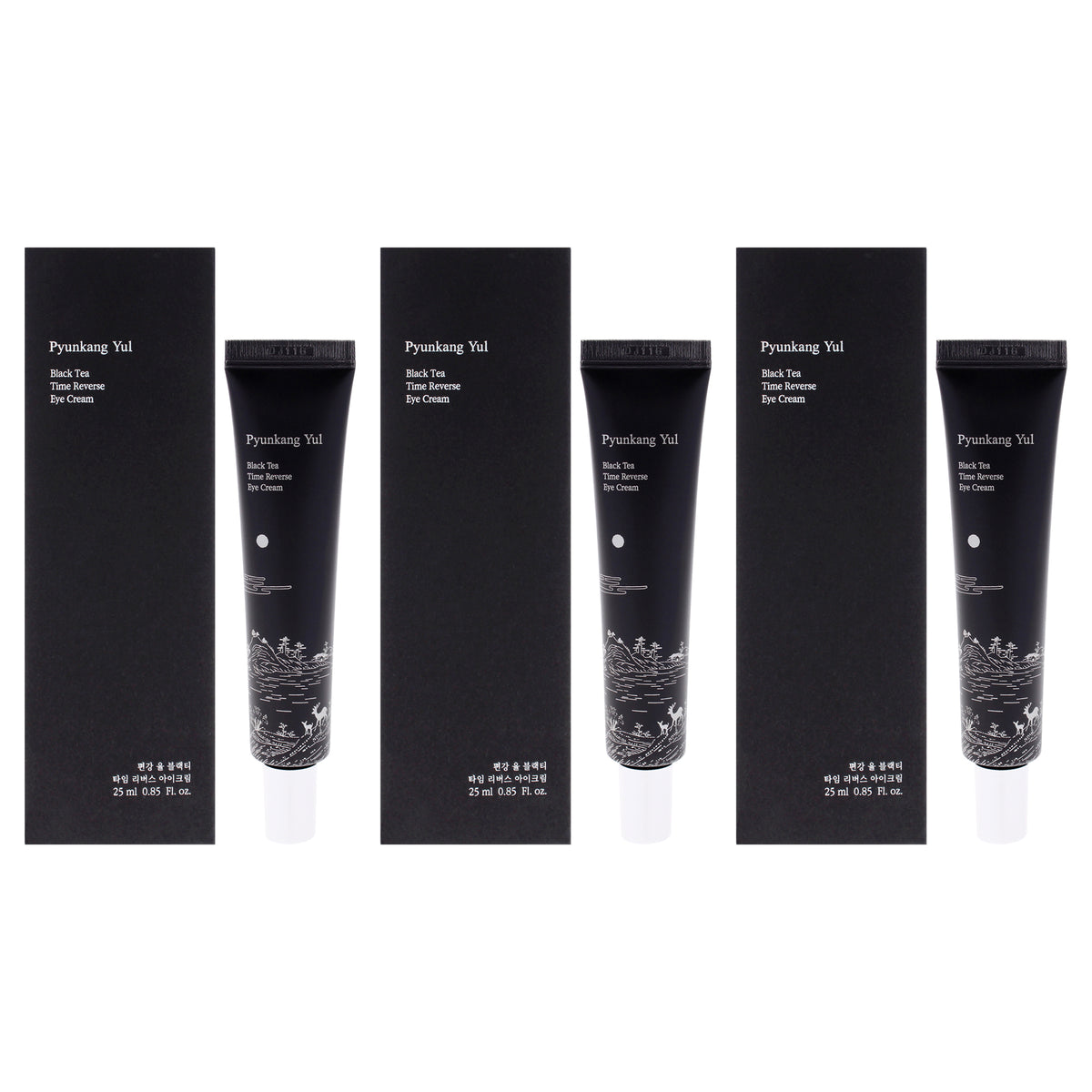 Pyunkang Yul Black Tea Time Reverse Eye Cream Unisex Eye Care Sets & Kits 0.85 FL OZ | 25 ML