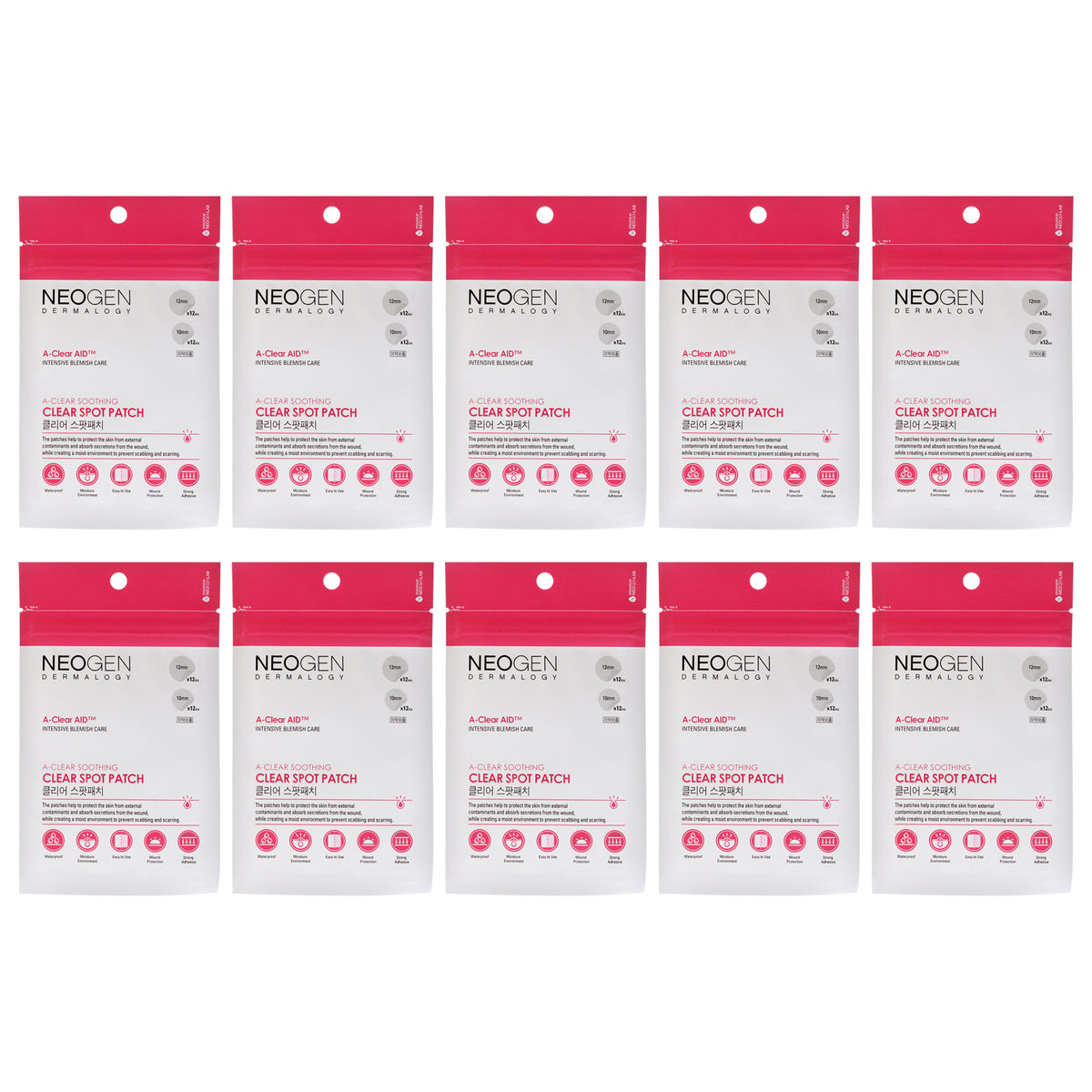 Neogen Dermalogy A-Clear Soothing Spot Patch Unisex Face Care Sets & Kits