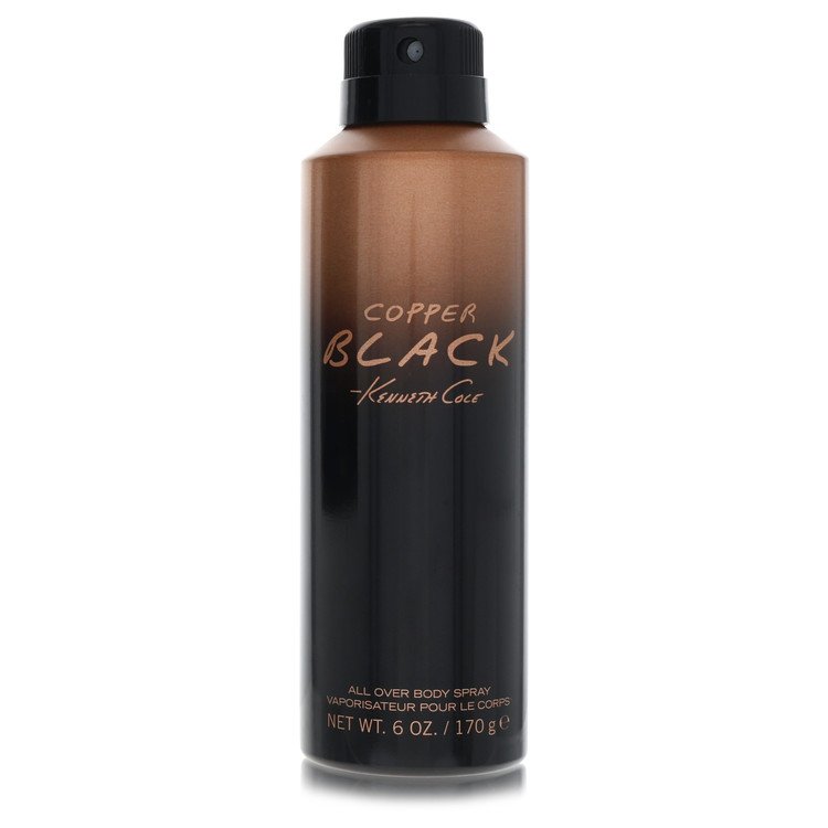 Kenneth Cole Copper Black Men's Body Spray 6 OZ | 180 ML