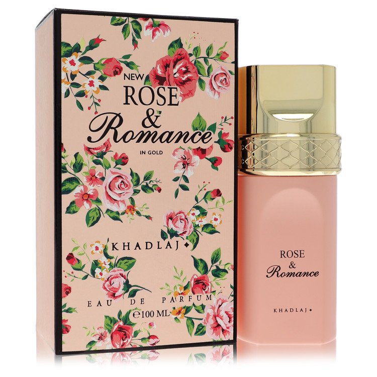 Khadlaj Rose & Romance In Gold Women's Eau De Parfum 3.4 FL OZ | 100 ML