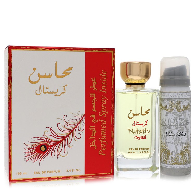 Lattafa Mahasin Crystal Women's Eau De Parfum 3.4 FL OZ | 100 ML
