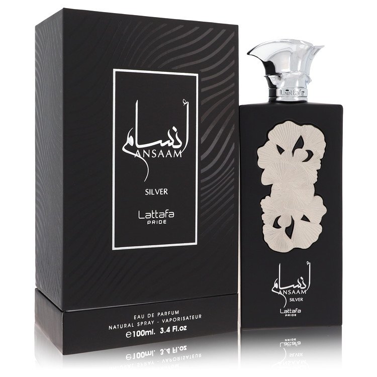 Lattafa Pride Ansaam Silver Unisex Eau De Parfum 3.4 FL OZ | 100 ML