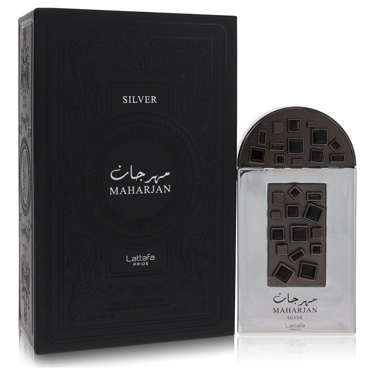 Lattafa Pride Maharjan Silver Unisex Eau De Parfum 3.4 FL OZ | 100 ML