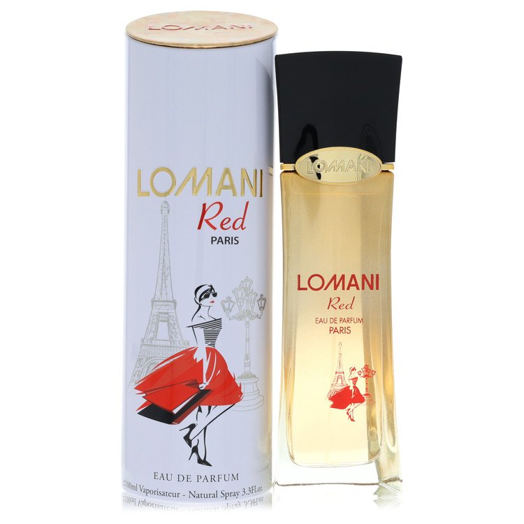 Lomani Red Men's Eau De Parfum 3.3 FL OZ | 100 ML