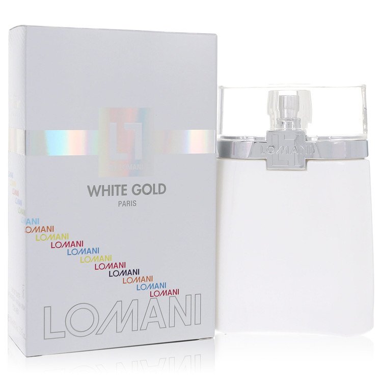 Lomani White Gold Men's Eau De Toilette 3.4 FL OZ | 100 ML