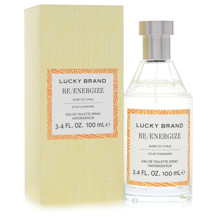Lucky Brand Re/energize Men's Eau De Toilette 3.4 FL OZ | 100 ML