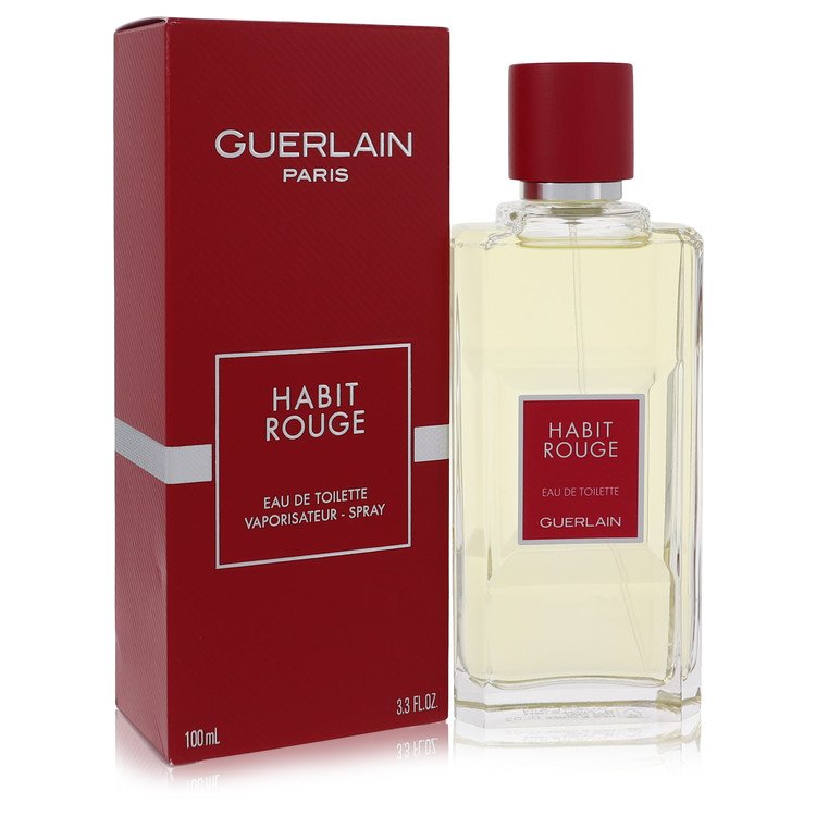 Guerlain Habit Rouge Men's Eau De Toilette 3.4 FL OZ | 100 ML