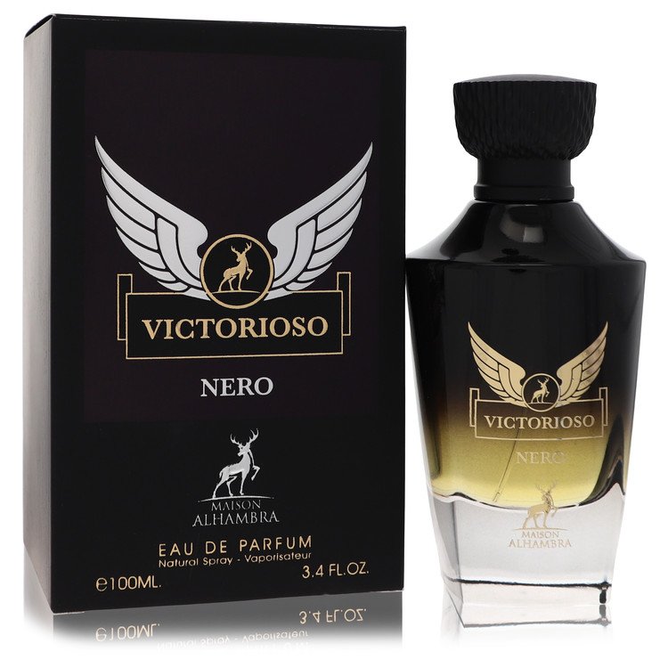 Maison Alhambra Victorioso Nero Men's Eau De Parfum 3.4 FL OZ | 100 ML