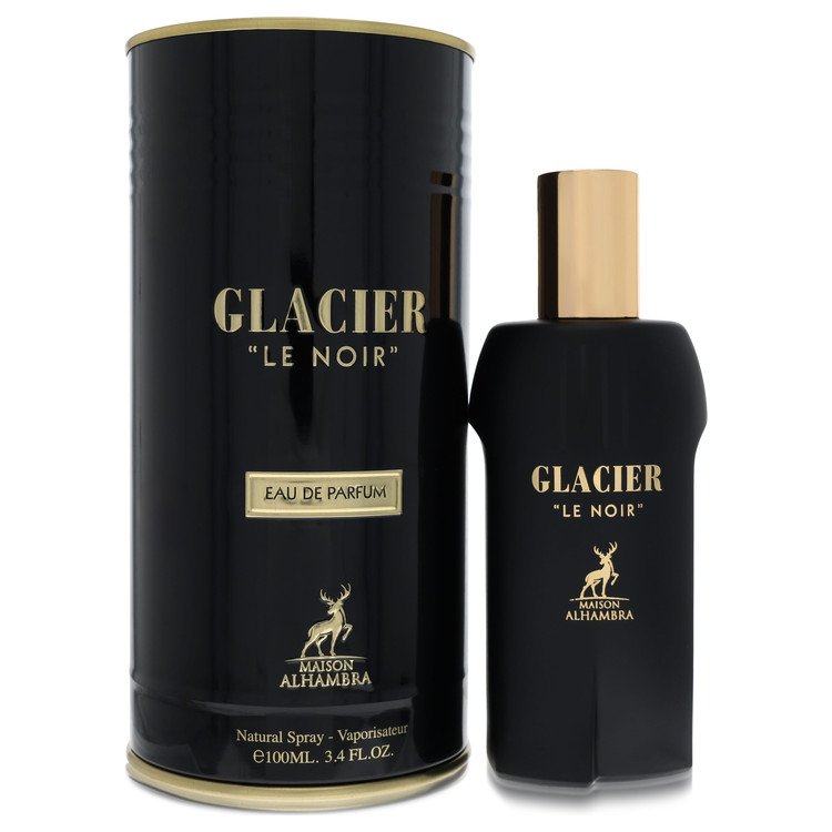 Maison Alhambra Glacier Le Noir Men's Eau De Parfum 3.4 FL OZ | 100 ML
