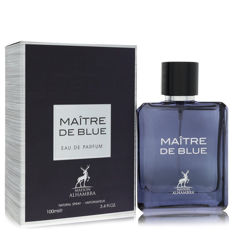 Maison Alhambra Maitre De Blue Men's Eau De Parfum 3.4 FL OZ | 100 ML