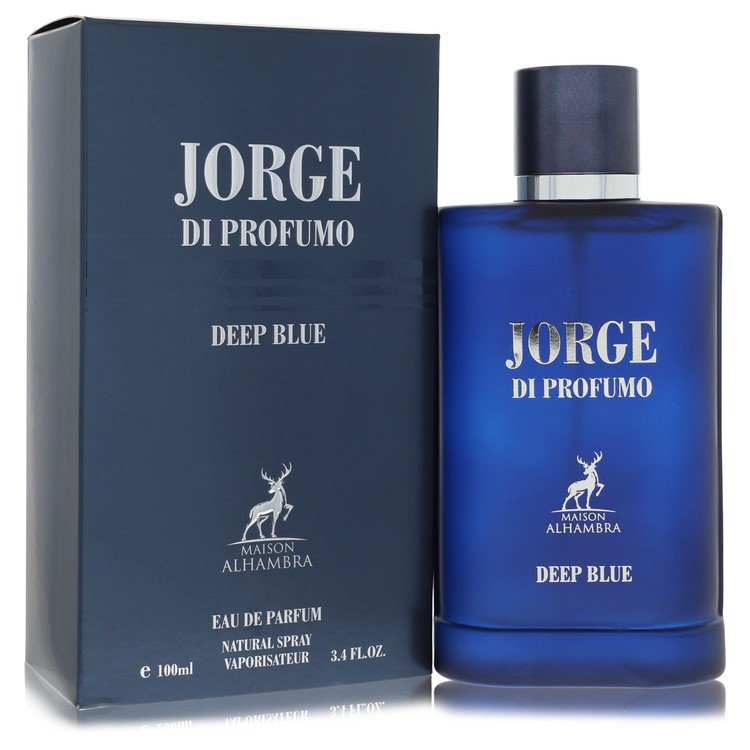 Maison Alhambra Jorge Di Profumo Deep Blue Men's Eau De Parfum 3.4 FL OZ | 100 ML