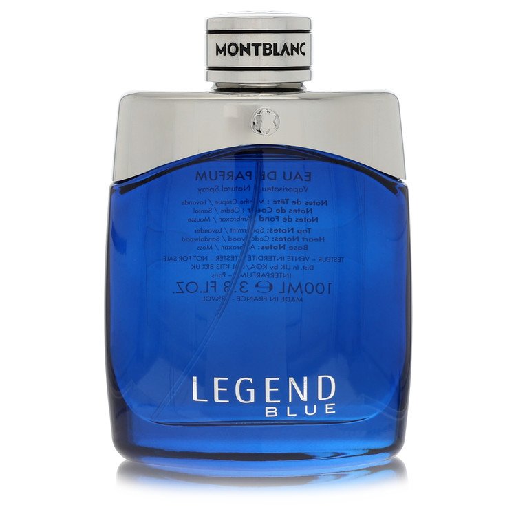 Mont Blanc Legend Blue Men's Eau De Parfum Tester 3.3 FL OZ | 100 ML
