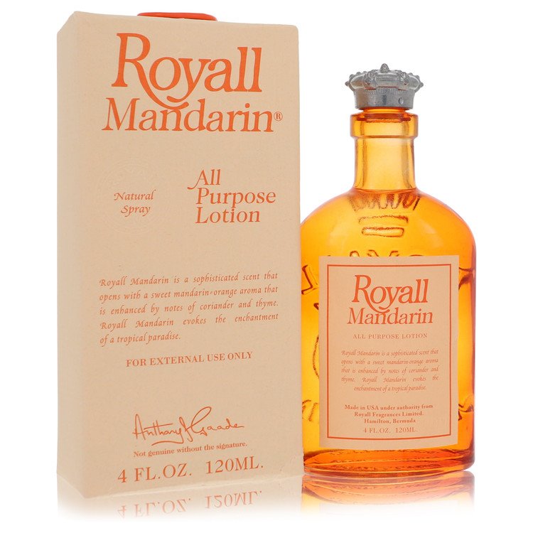 Royall Fragrances Royall Mandarin Unisex All Purpose Lotion / Cologne 4 OZ | 120 ML