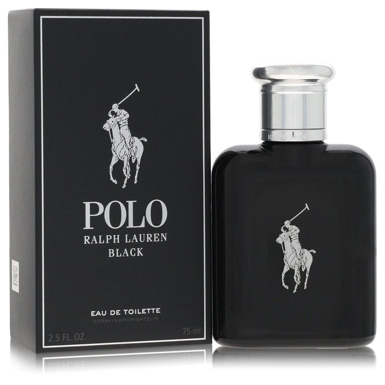 Ralph Lauren Polo Black Men's Eau De Toilette 2.5 FL OZ | 75 ML