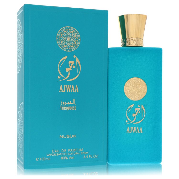 Nusuk Ajwaa Turquoise Unisex Eau De Parfum 3.4 FL OZ | 100 ML