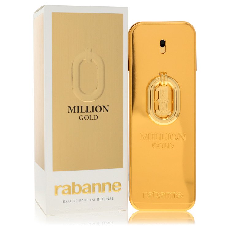 Paco Rabanne Million Gold Men's Eau De Parfum Intense 3.4 FL OZ | 100 ML