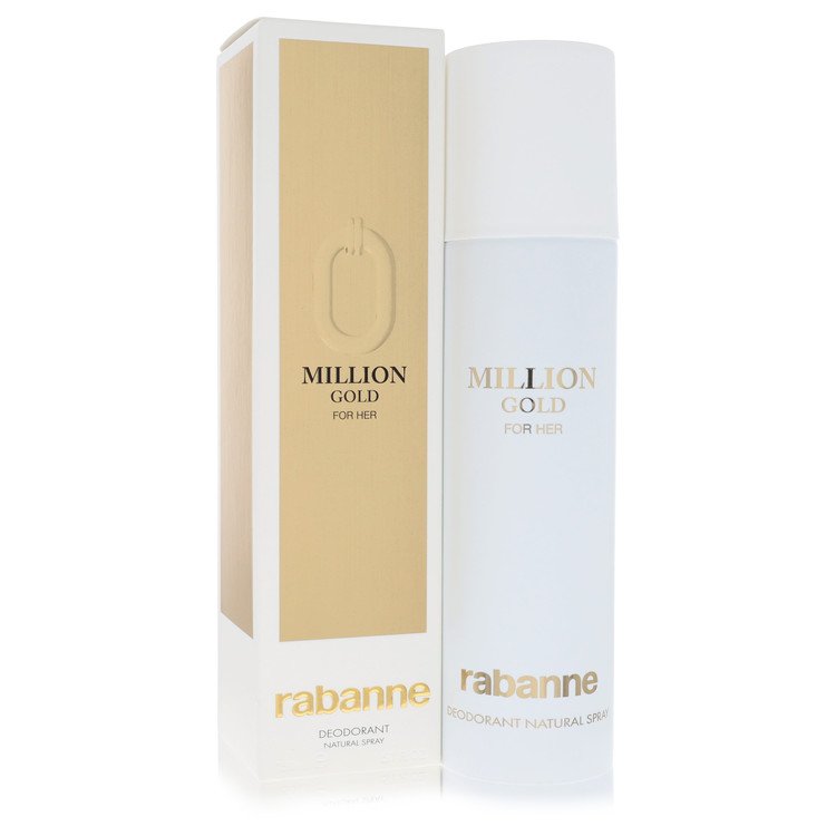 Paco Rabanne Million Gold Men's Deodorant Spray 5 OZ | 150 G