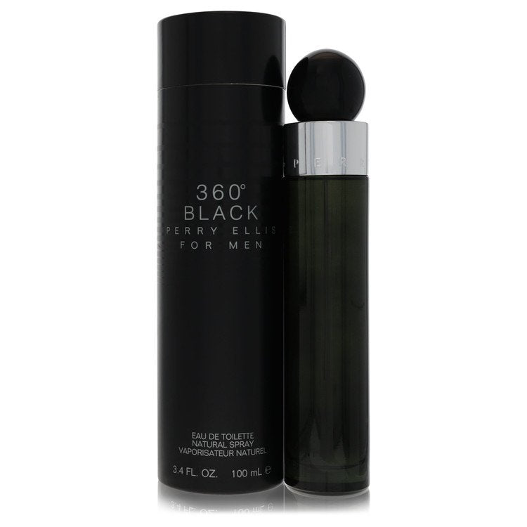 Perry Ellis 360 Black Men's Eau De Toilette 3.4 FL OZ | 100 ML