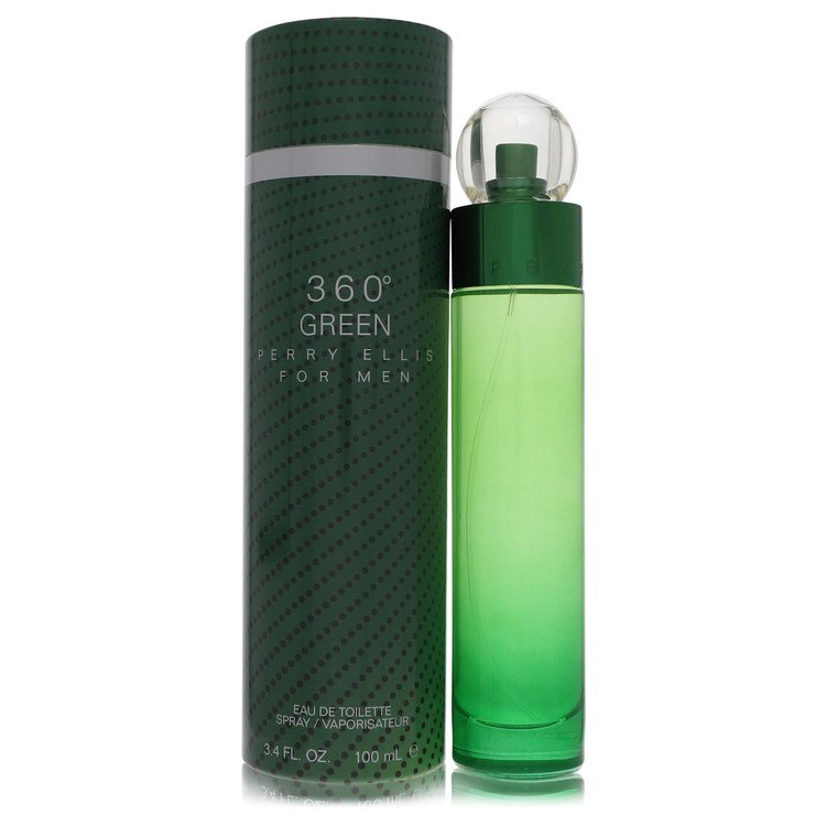 Perry Ellis 360 Green Men's Eau De Toilette 3.4 FL OZ | 100 ML