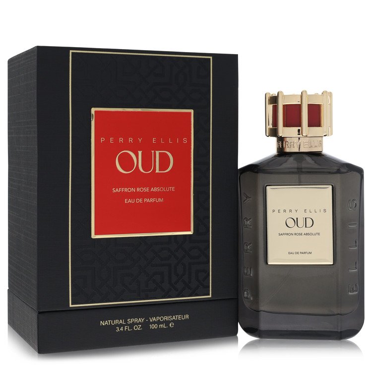 Perry Ellis Oud Saffron Rose Absolute Unisex Eau De Parfum 3.4 FL OZ | 100 ML