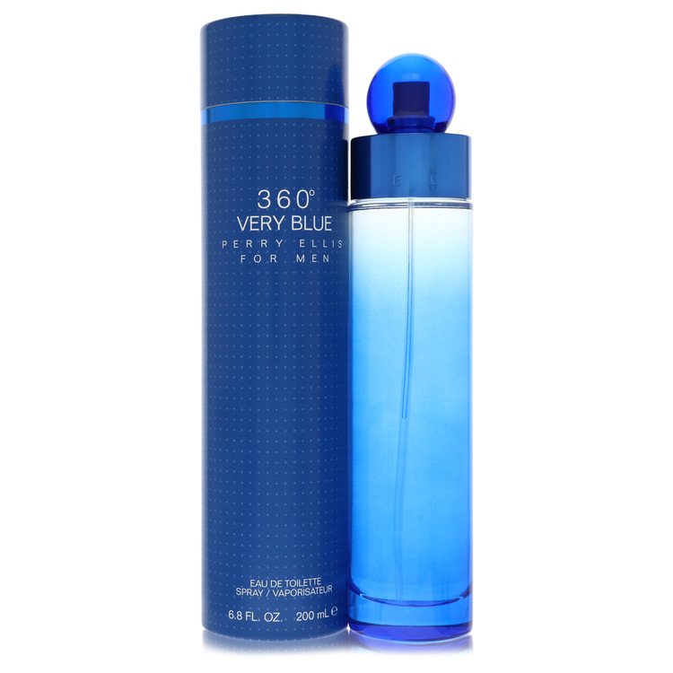 Perry Ellis 360 Very Blue Men's Eau De Toilette 6.8 FL OZ | 200 ML