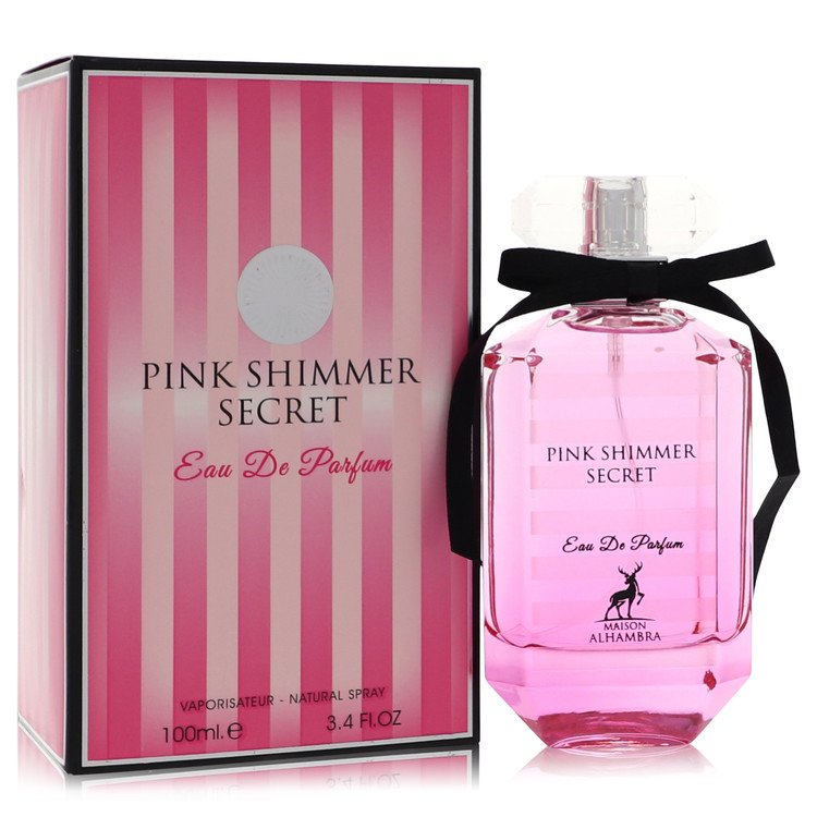 Maison Alhambra Pink Shimmer Secret Women's Eau De Parfum 3.4 FL OZ | 100 ML