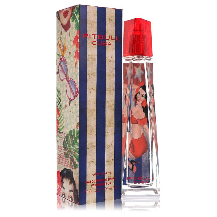 Pitbull Cuba Women's Eau De Parfum 3.4 FL OZ | 100 ML