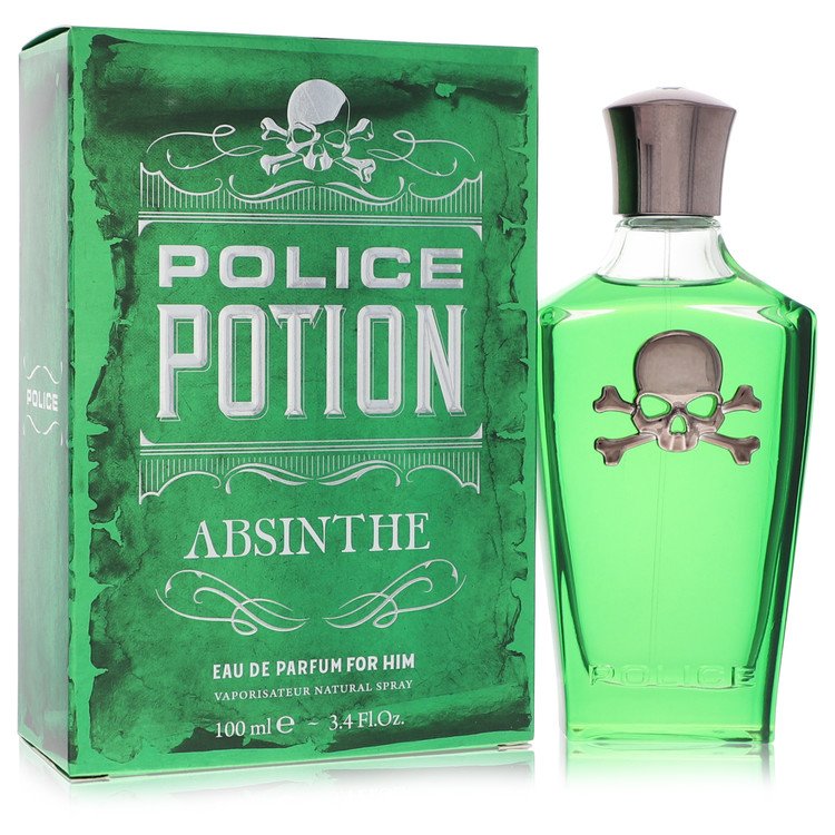 Police Colognes Potion Absinthe Men's Eau De Parfum 3.4 FL OZ | 100 ML