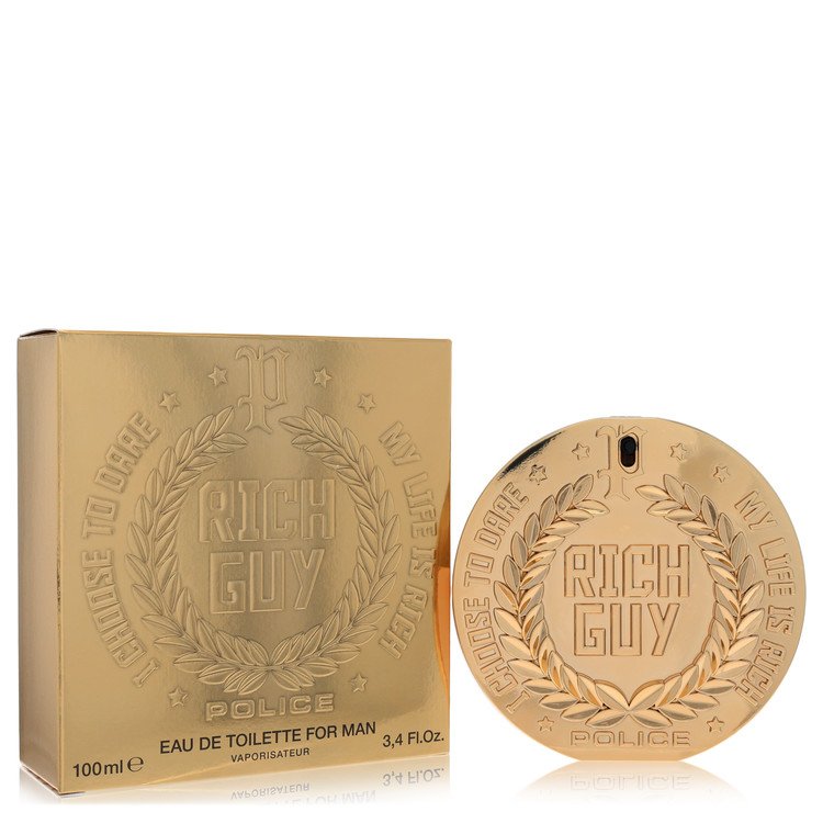 Police Colognes Rich Guy Men's Eau De Toilette 3.4 FL OZ | 100 ML