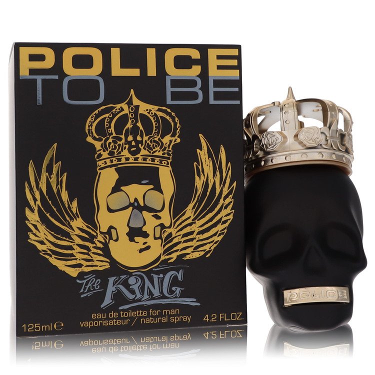 Police Colognes To Be The King Men's Eau De Toilette 4.2 FL OZ | 125 ML