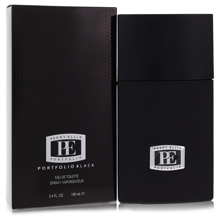 Perry Ellis Portfolio Black Men's Eau De Toilette 3.4 FL OZ | 100 ML