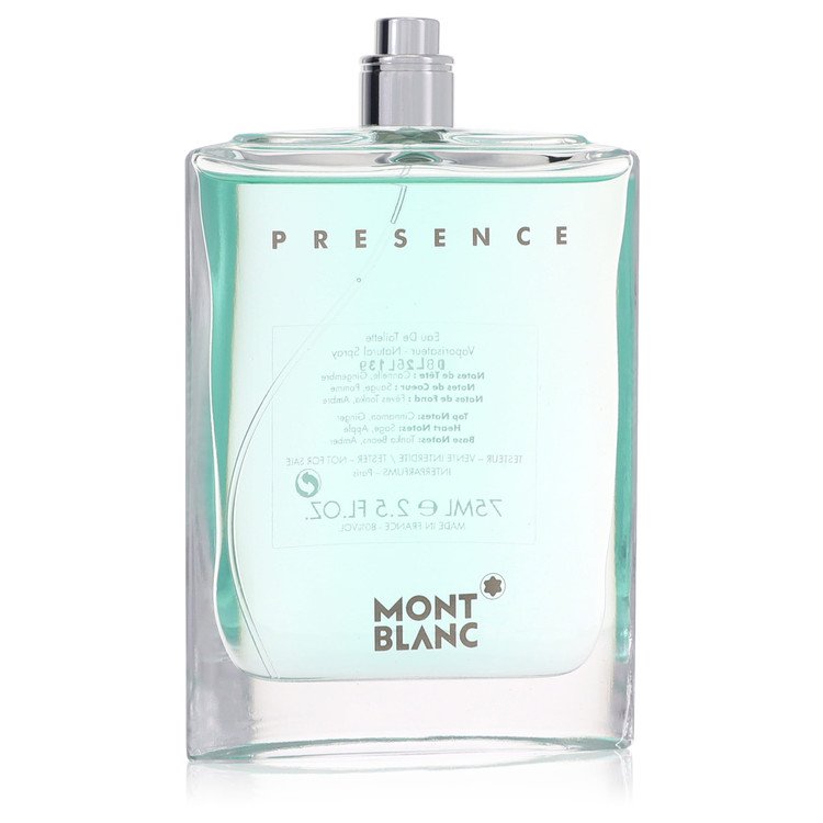 Mont Blanc Presence Men's Eau De Toilette Tester 2.5 FL OZ | 75 ML