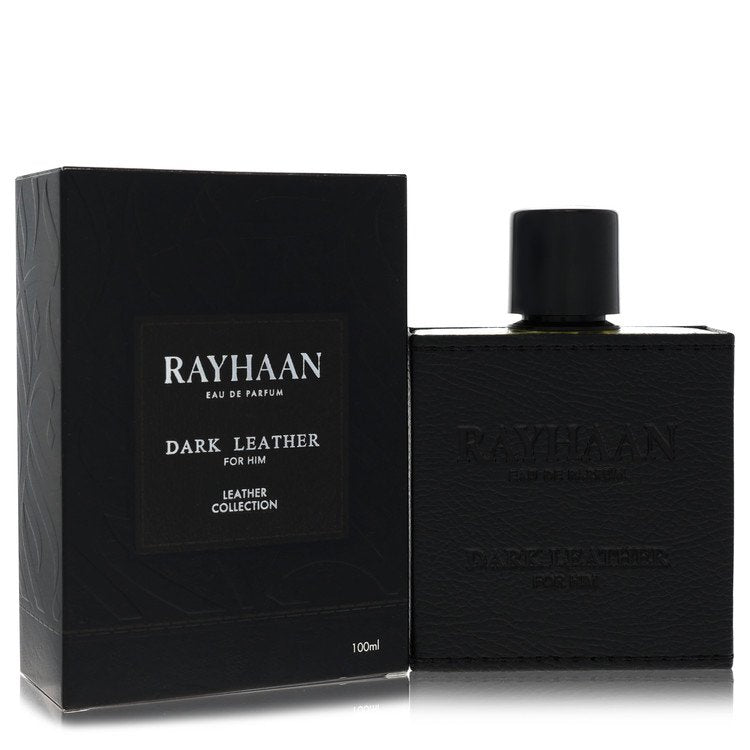 Rayhaan Dark Leather Men's Eau De Parfum 3.4 FL OZ | 100 ML