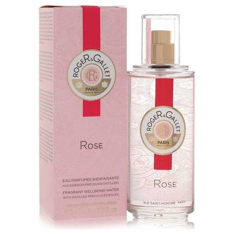 Roger & Gallet Rose Women's Fragrant Wellbeing Water Spray 3.3 FL OZ | 100 ML