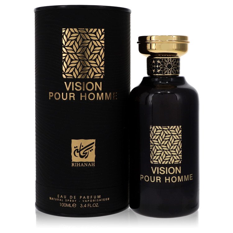 Rihanah Vision Pour Homme Men's Eau De Parfum 3.4 FL OZ | 100 ML