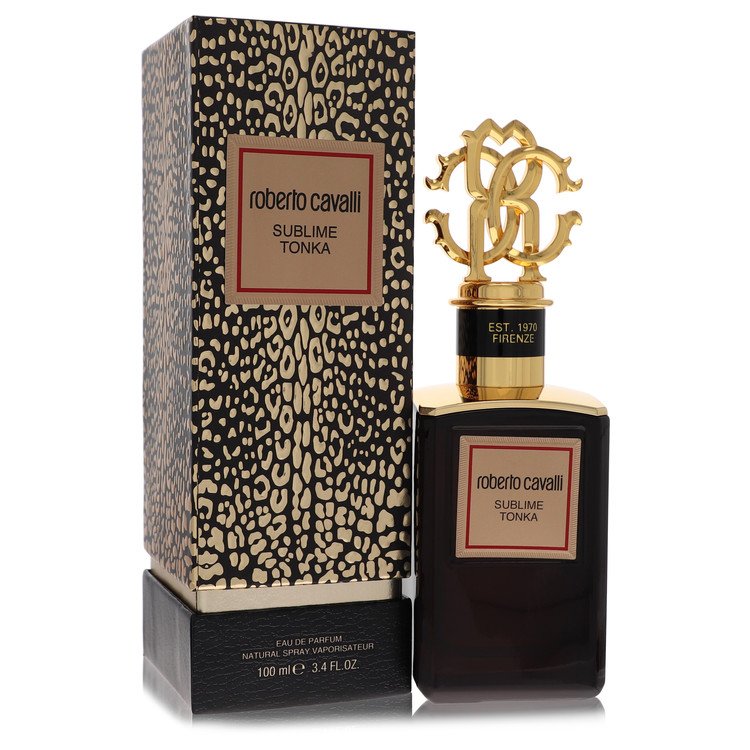 Roberto Cavalli Gold Sublime Tonka Unisex Eau De Parfum 3.4 FL OZ | 100 ML