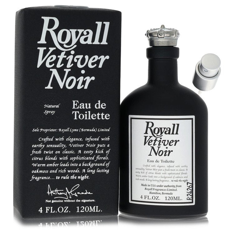 Royall Fragrances Royall Vetiver Noir Men's Eau De Toilette 4 FL OZ | 120 ML
