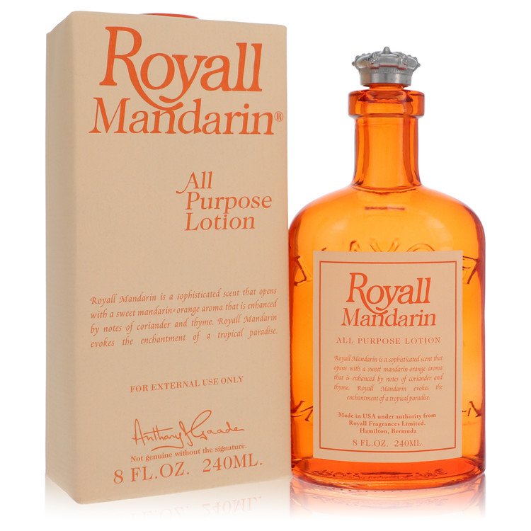 Royall Fragrances Royall Mandarin Unisex All Purpose Lotion / Cologne 8 OZ | 240 G