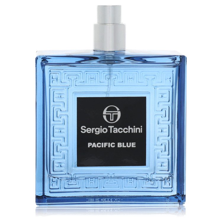 Sergio Tacchini Pacific Blue Men's Eau De Toilette Tester 3.4 FL OZ | 100 ML