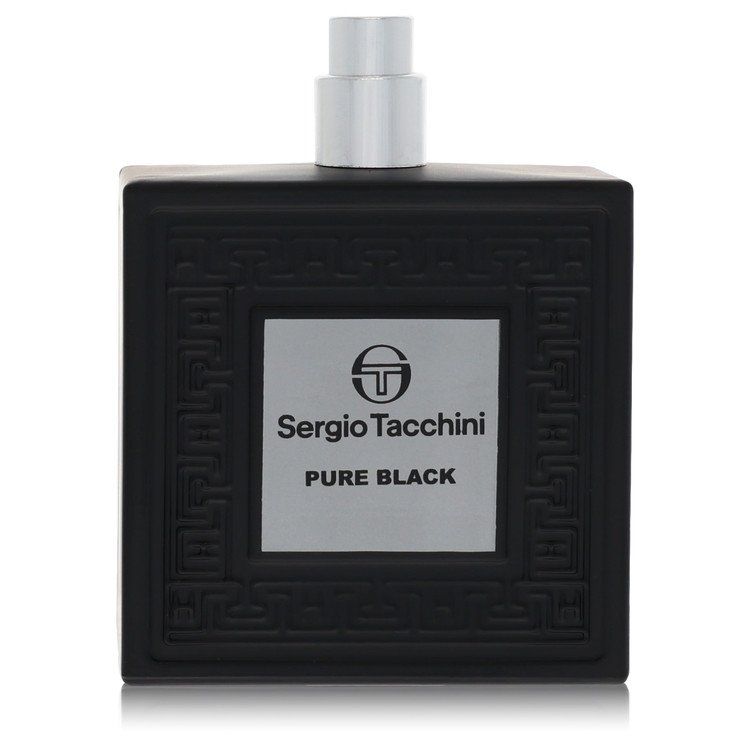 Sergio Tacchini Pure Black Men's Eau De Toilette Tester 3.4 FL OZ | 100 ML