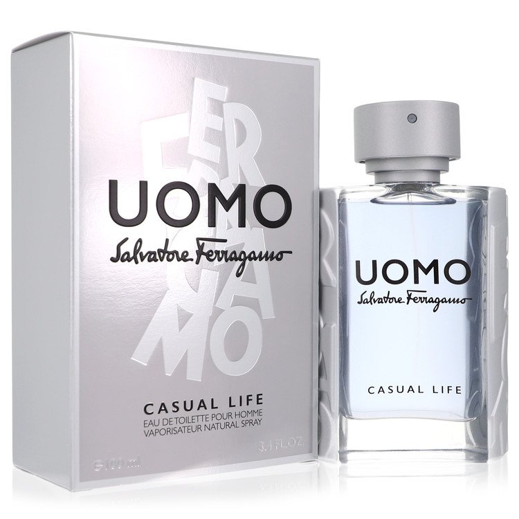Salvatore Ferragamo Uomo Casual Life Men's Eau De Toilette 3.4 FL OZ | 100 ML