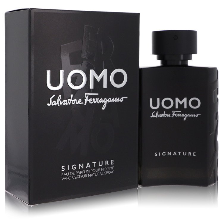 Salvatore Ferragamo Uomo Signature Men's Eau De Parfum 3.4 FL OZ | 100 ML
