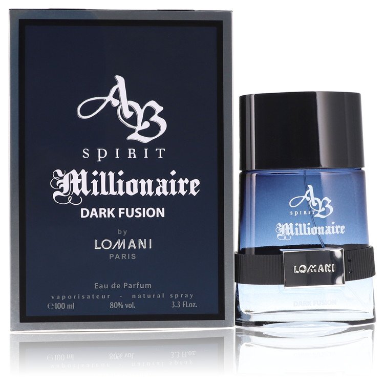 Lomani Spirit Millionaire Dark Fusion Men's Eau De Parfum 3.3 FL OZ | 100 ML