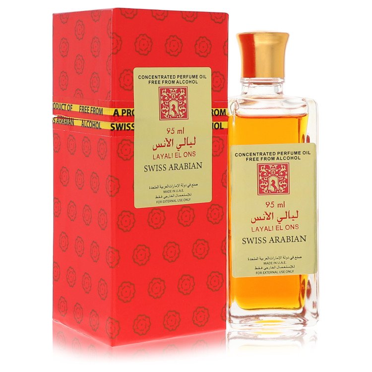 Swiss Arabian Layali El Ons Women's Perfume Oil 3.21 FL OZ | 95 ML
